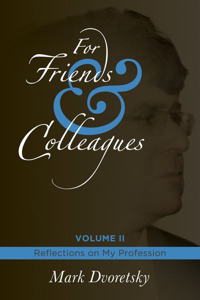 For Friends & Colleagues, Volume 2