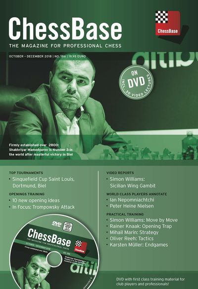 ChessBase Magazine 186 (+DVD)