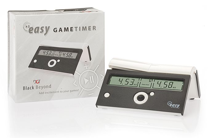 Chess Clock: DGT Easy Gametimer Black Beyond