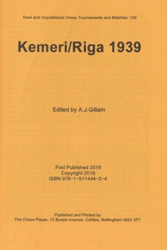 Kemeri/Riga 1939