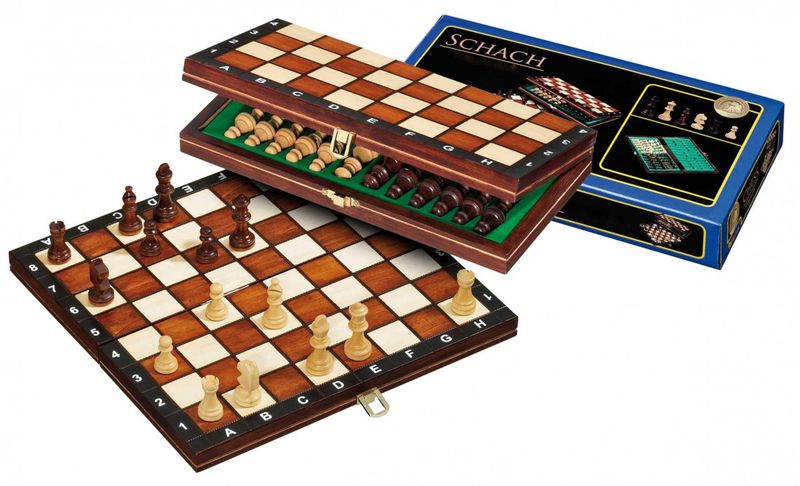 Travel Chess Set, Squares 30 mm