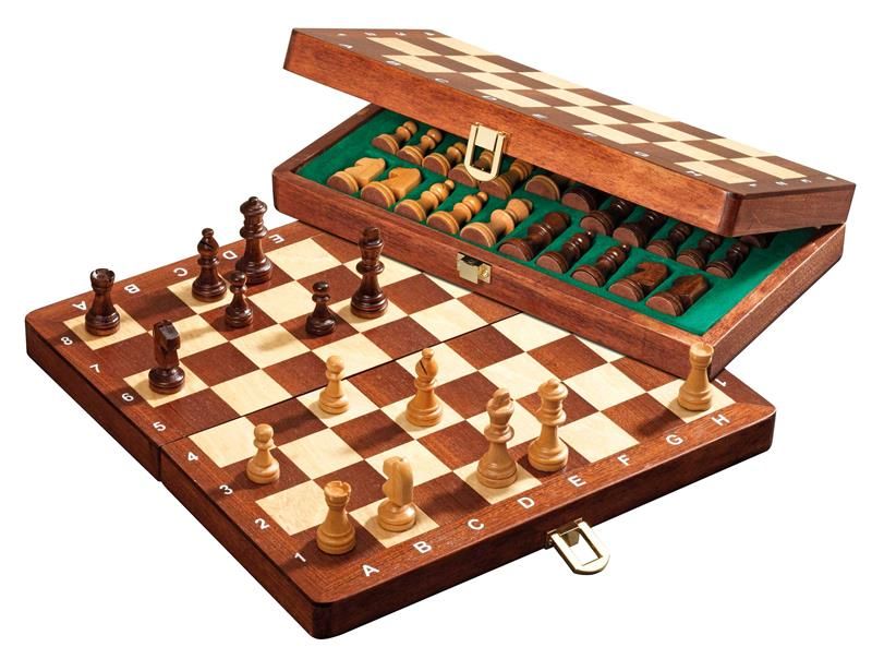 Travel Chess Set, Magnetic, Field 30 mm