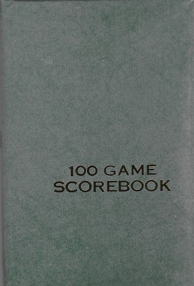 100 Game Scorebook (Groen)