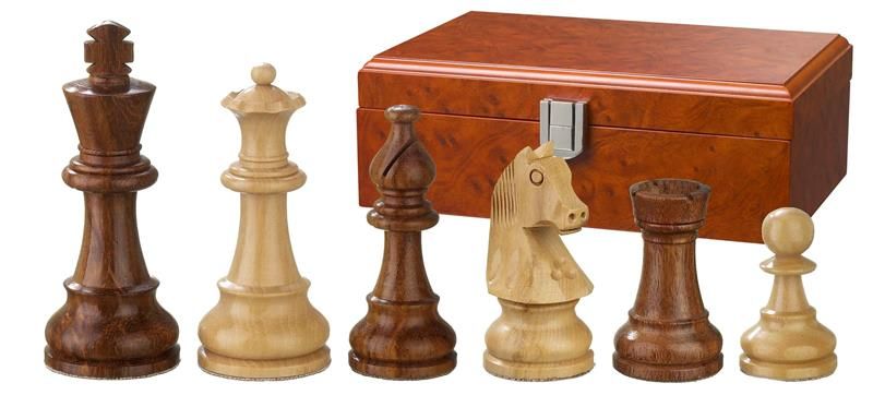 Wooden Chess Pieces No: 3, KH 70 mm, Sigismund