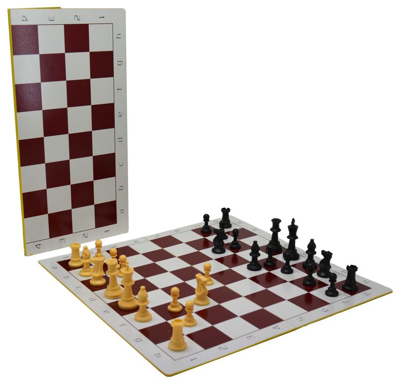 Hard Plastic Chess Boards No: 4, foldable