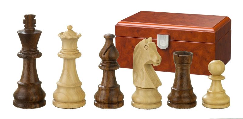 Wooden Chess Pieces No: 3, KH 65 mm, Titus
