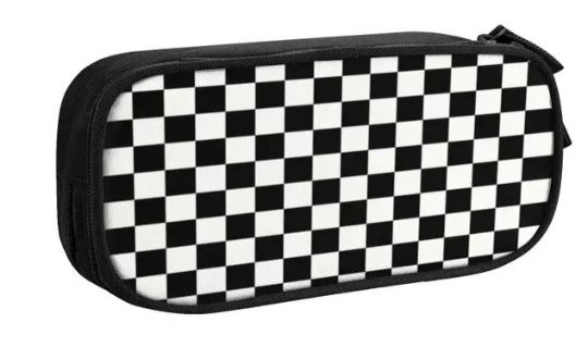 Pencil Case "Checkers"