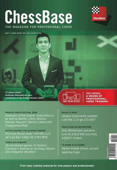 ChessBase Magazine 219 (+DVD)