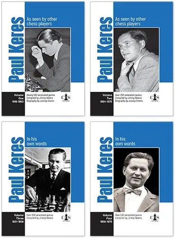 Paul Keres - Volume 1 - 4 (pre-order)