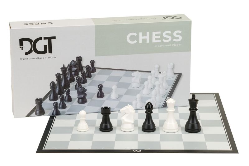 Kunststof Schaakset No: 3, KH 70 mm, DGT