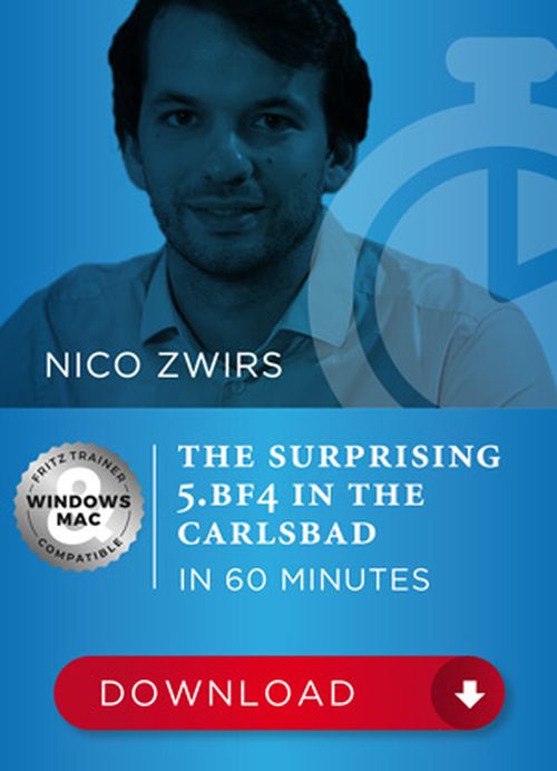 60 minutes: The surprising 5.Bf4 in the Carlsbad