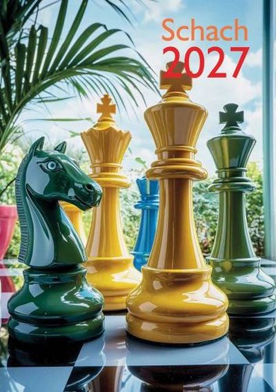 Wandkalender Schach 2027 (A3)