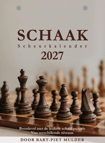 Schaak Scheurkalender 2027