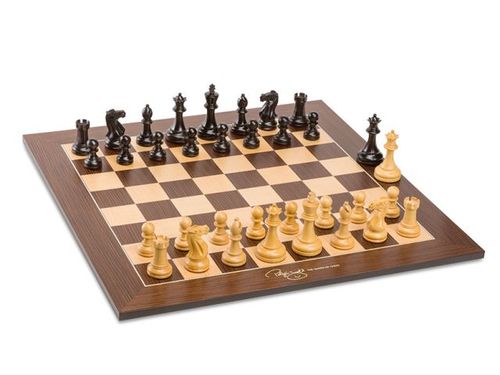 Hoop van leugenaar tiran Houten Schaakset No: 6, KH 95 mm, Judit Polgar Chess Set | Schaakboeken  Verzendhuis De Beste Zet