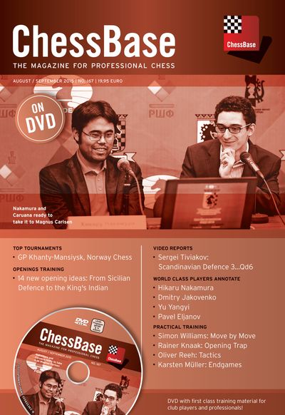 ChessBase Magazine 167 (+DVD)