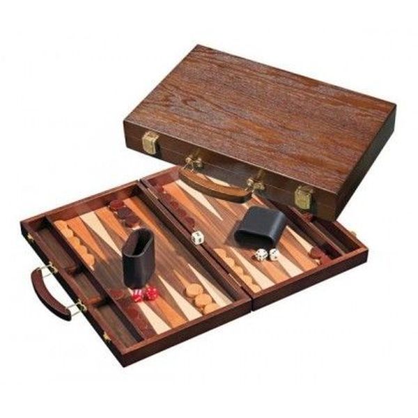 Backgammon Koffer, medium Syros
